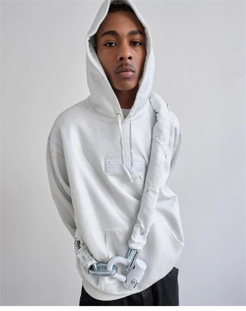 Maison Margiela 메종 마르지엘라 x 슈프림 포일 박스로고 후드 레플리카 34번 이미지 - 의류 | 세미샵 레플리카 사이트