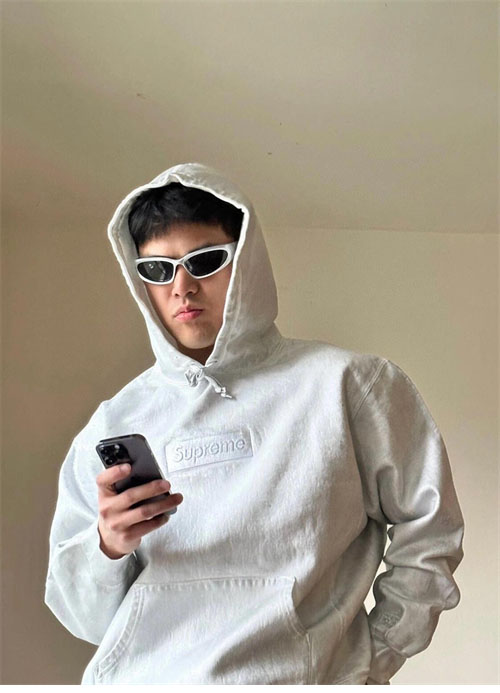 Maison Margiela 메종 마르지엘라 x 슈프림 포일 박스로고 후드 레플리카 36번 이미지 - 의류 | 세미샵 레플리카 사이트