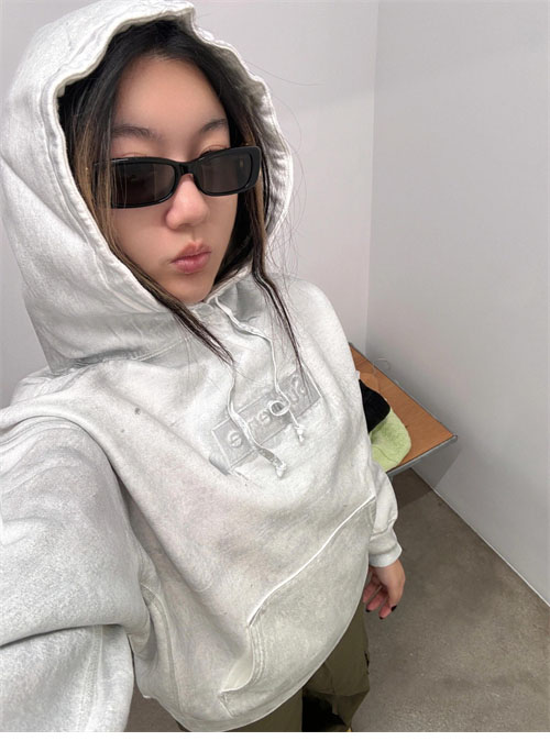 Maison Margiela 메종 마르지엘라 x 슈프림 포일 박스로고 후드 레플리카 37번 이미지 - 의류 | 세미샵 레플리카 사이트