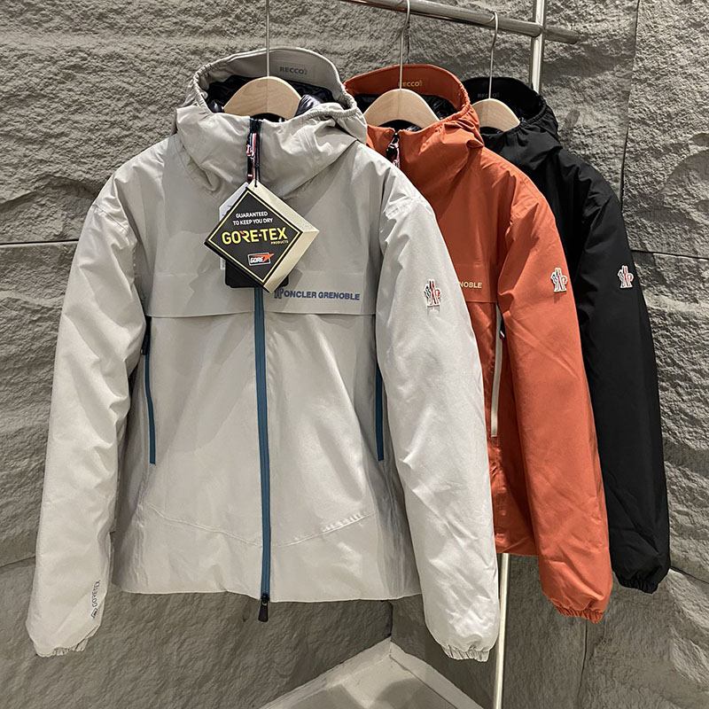 Moncler 몽클레어 그레노블 쉽톤 윈드브레이커 후드 블랙 레플리카 1번 이미지 - 의류 | 세미샵 레플리카 사이트