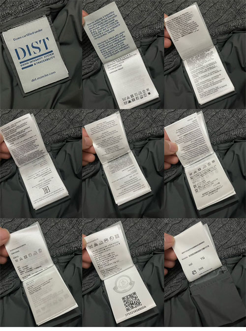 Moncler 몽클레어 디몬트 니트 패널 패딩 자켓 레플리카 19번 이미지 - 의류 | 세미샵 레플리카 사이트