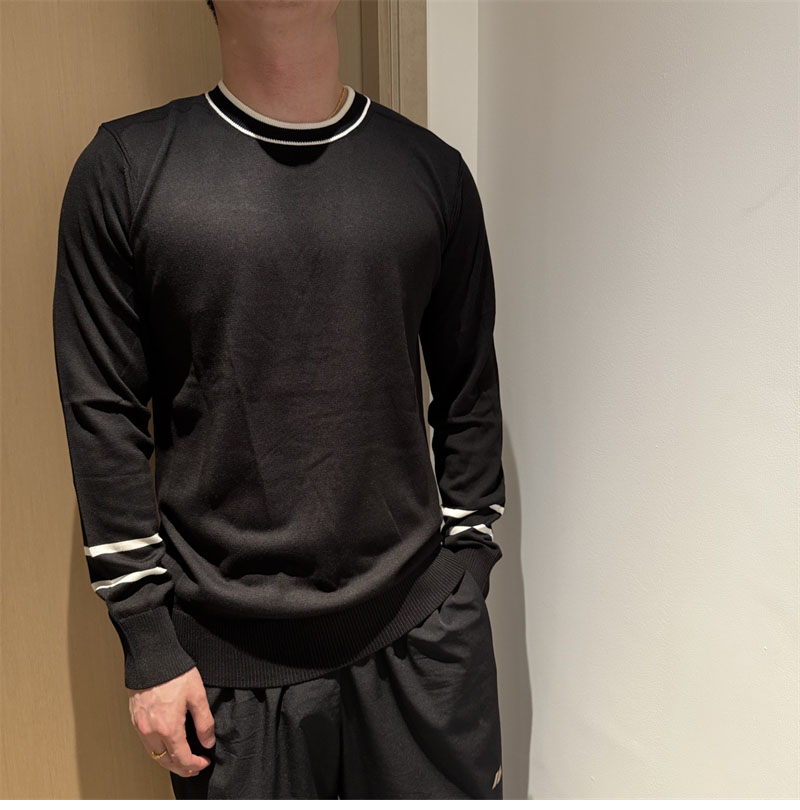 Moncler 몽클레어 로고 와펜 캐주얼 니트 스웨터 레플리카 4번 이미지 - 의류 | 세미샵 레플리카 사이트