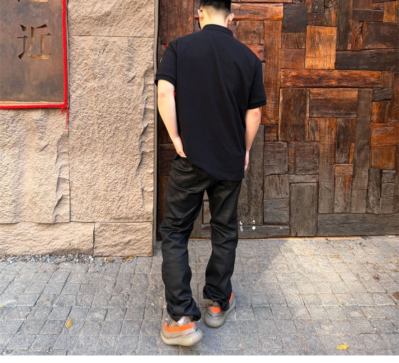 몽클레어 몽클레어 모노그램 코튼 피케 폴로 셔츠 레플리카 9번 이미지 - 의류 | 세미샵 레플리카 사이트