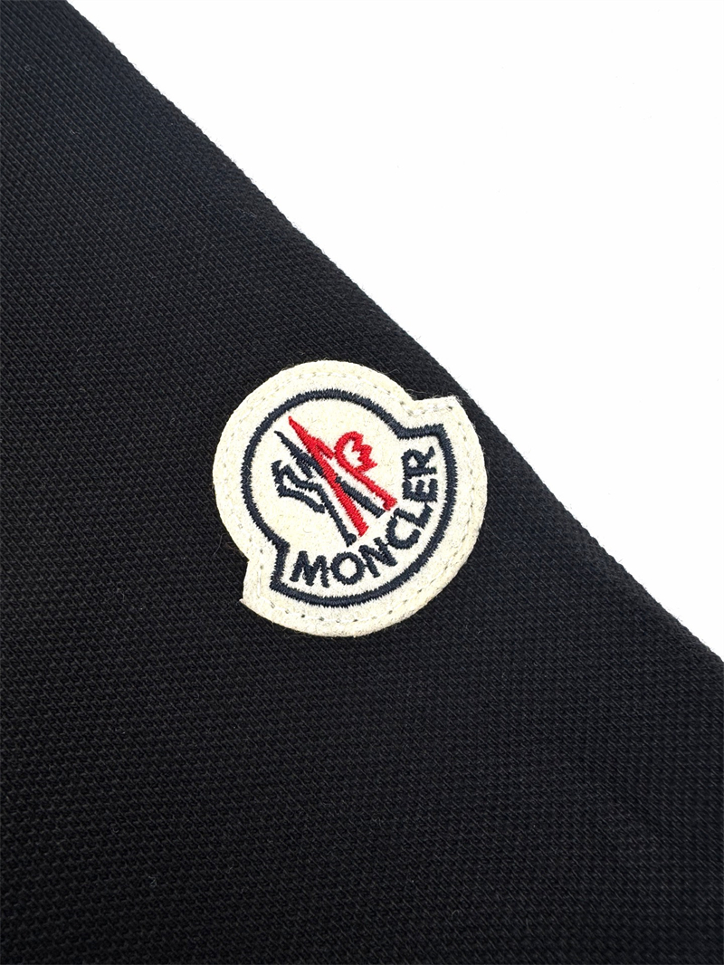 몽클레어 몽클레어 모노그램 코튼 피케 폴로 셔츠 레플리카 7번 이미지 - 의류 | 세미샵 레플리카 사이트