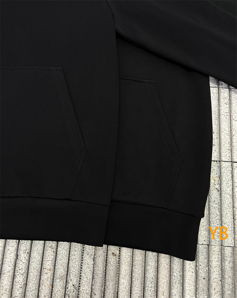 몽클레어 몽클레어 블랙 로고 패치 코튼 후디 （세븐） 레플리카 25번 이미지 - 의류 | 세미샵 레플리카 사이트