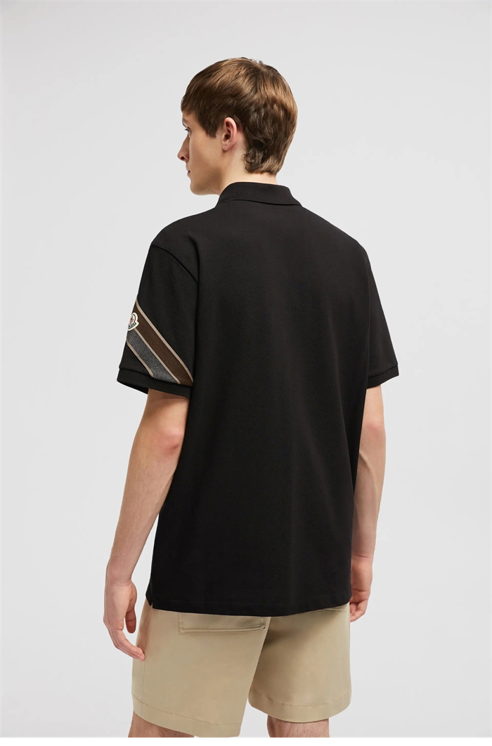 Moncler 몽클레어 삼선 트리밍 코튼 피케 반팔 티셔츠 레플리카 2번 이미지 - 의류 | 세미샵 레플리카 사이트