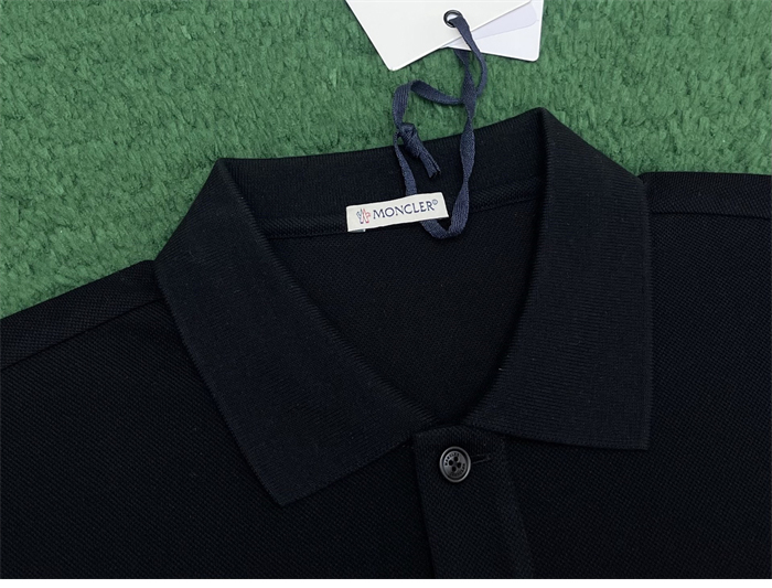 Moncler 몽클레어 삼선 트리밍 코튼 피케 반팔 티셔츠 레플리카 7번 이미지 - 의류 | 세미샵 레플리카 사이트