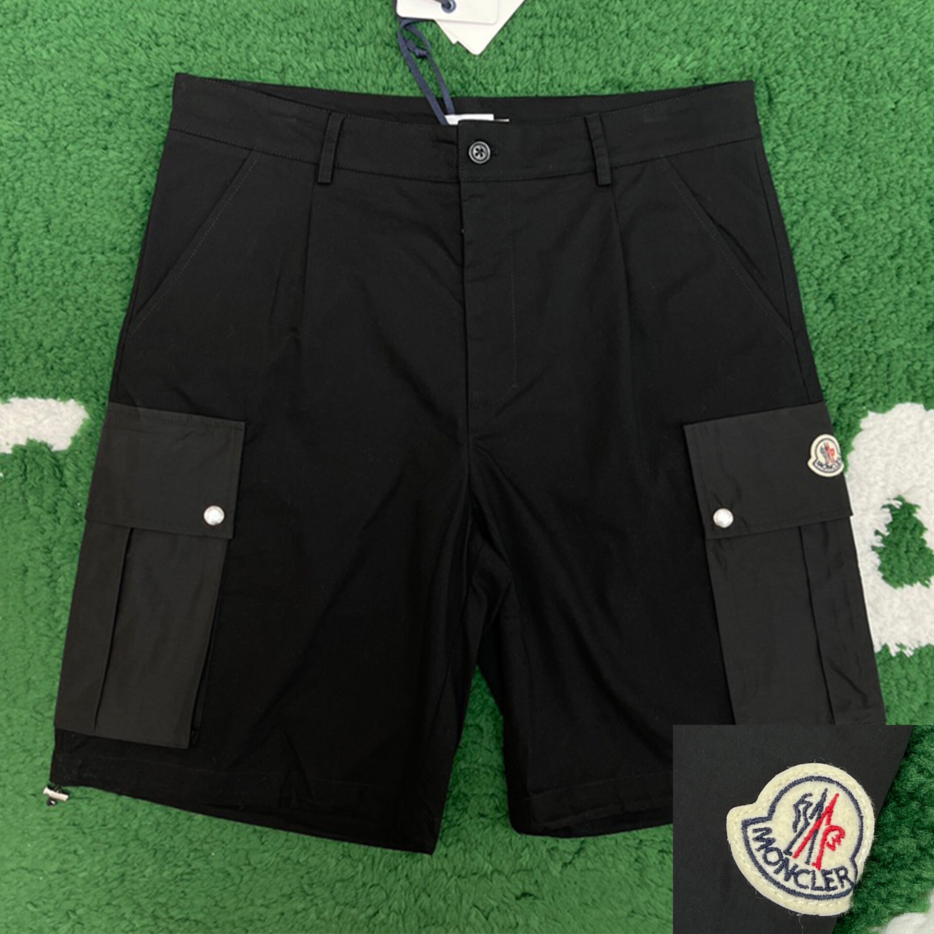 Moncler 몽클레어 서프웩 블랙 카고 쇼츠 레플리카 1번 이미지 - 의류 | 세미샵 레플리카 사이트
