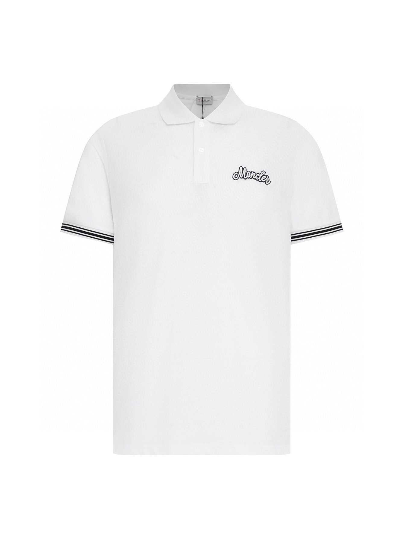 몽클레어 몽클레어 스크립트 로고 피케 셔츠 레플리카 1번 이미지 - 의류 | 세미샵 레플리카 사이트