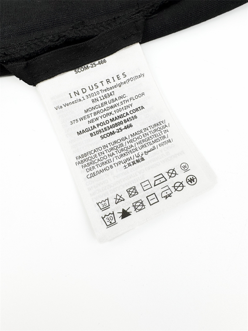 몽클레어 몽클레어 자수 트라이컬러 로고 반팔 티셔츠 레플리카 12번 이미지 - 의류 | 세미샵 레플리카 사이트