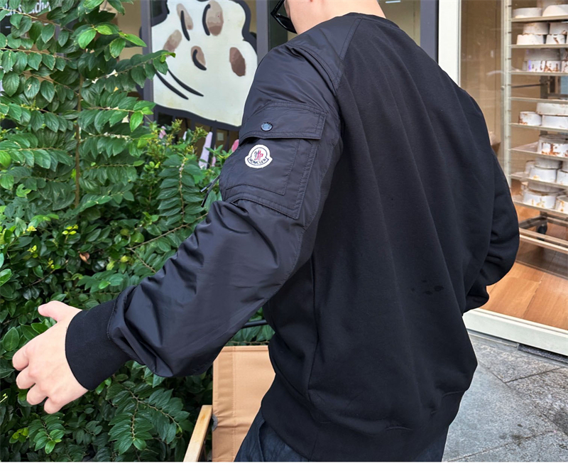 Moncler 몽클레어 코튼 블렌드 스웨트셔츠 맨투맨 레플리카 2번 이미지 - 의류 | 세미샵 레플리카 사이트