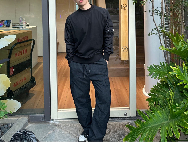 Moncler 몽클레어 코튼 블렌드 스웨트셔츠 맨투맨 레플리카 3번 이미지 - 의류 | 세미샵 레플리카 사이트