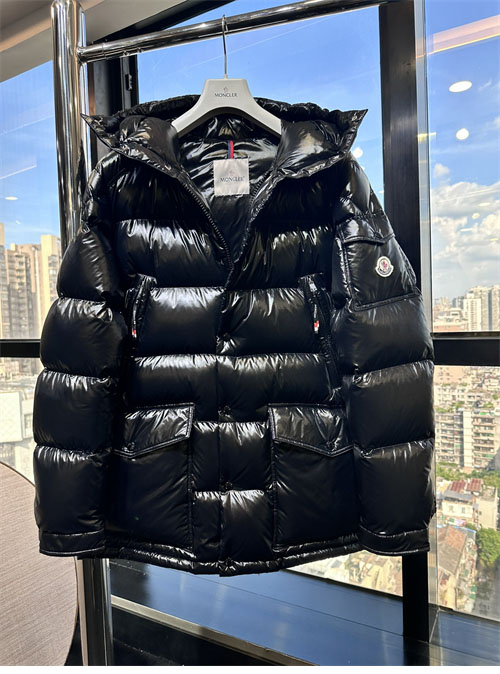 Moncler 몽클레어 키아블라세 Chiablese 후드 숏 다운 패딩 자켓 레플리카 6번 이미지 - 의류 | 세미샵 레플리카 사이트