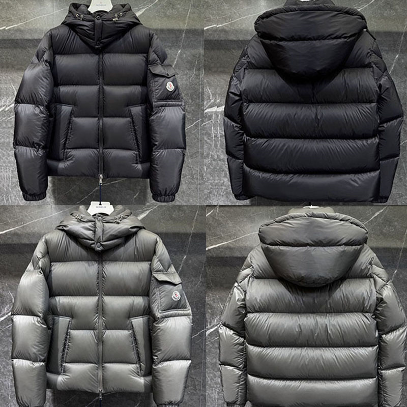 Moncler 몽클레어 Couyere 쿠예르 후드 숏 다운 패딩 자켓 레플리카 1번 이미지 - 의류 | 세미샵 레플리카 사이트