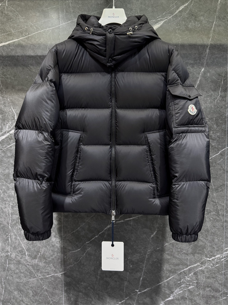 Moncler 몽클레어 Couyere 쿠예르 후드 숏 다운 패딩 자켓 레플리카 3번 이미지 - 의류 | 세미샵 레플리카 사이트