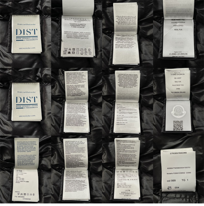 Moncler 몽클레어 Fulmarus 풀마러스 여성 다운 패딩 자켓 레플리카 13번 이미지 - 의류 | 세미샵 레플리카 사이트