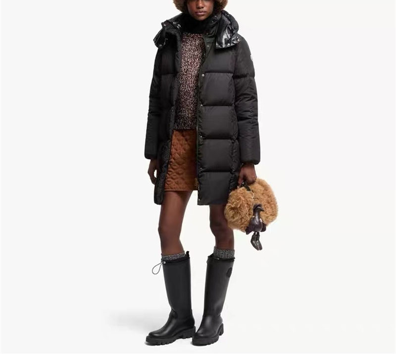 Moncler 몽클레어 Litte 리뜨 스퀘어 퀼팅 후드 롱 다운 패딩 자켓 레플리카 4번 이미지 - 의류 | 세미샵 레플리카 사이트