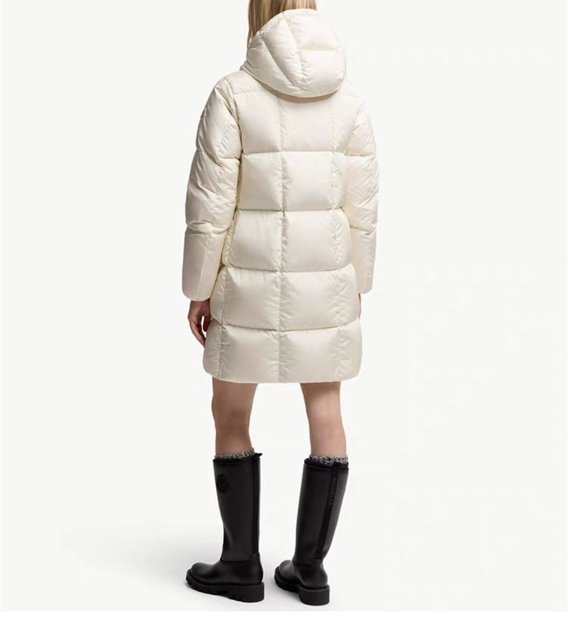 Moncler 몽클레어 Litte 리뜨 스퀘어 퀼팅 후드 롱 다운 패딩 자켓 레플리카 5번 이미지 - 의류 | 세미샵 레플리카 사이트