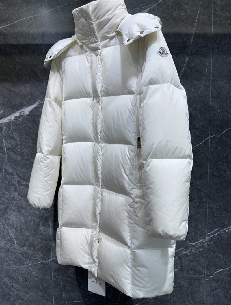 Moncler 몽클레어 Litte 리뜨 스퀘어 퀼팅 후드 롱 다운 패딩 자켓 레플리카 18번 이미지 - 의류 | 세미샵 레플리카 사이트