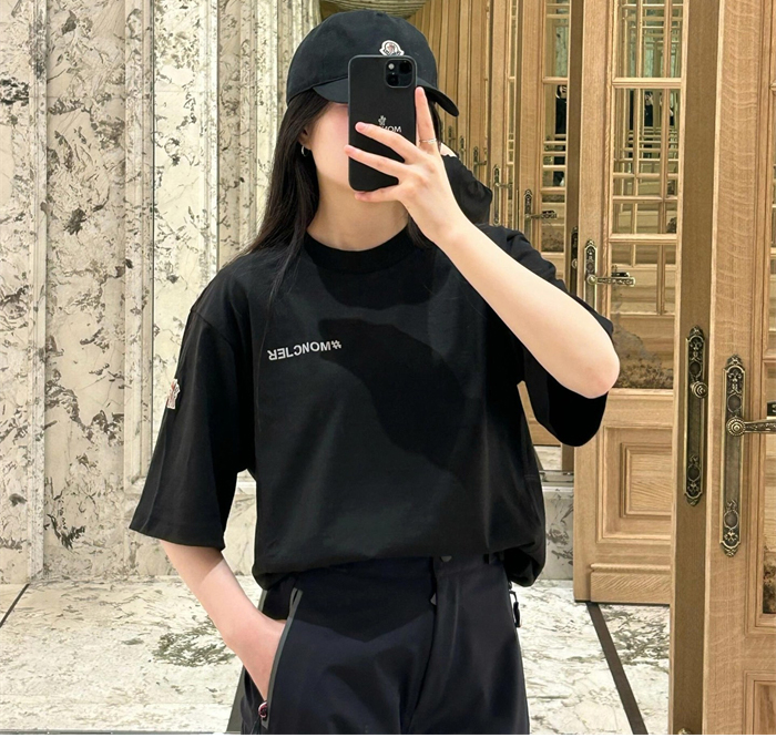 Moncler 몽클레어 x FRGMT 로고 모티프 반팔 티셔츠 레플리카 6번 이미지 - 의류 | 세미샵 레플리카 사이트