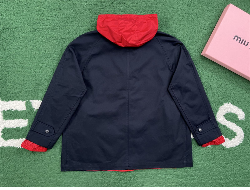미우미우 미우미우 리버서블 치노 테크니컬 퐁제 블루종 자켓 레플리카 11번 이미지 - 의류 | 세미샵 레플리카 사이트