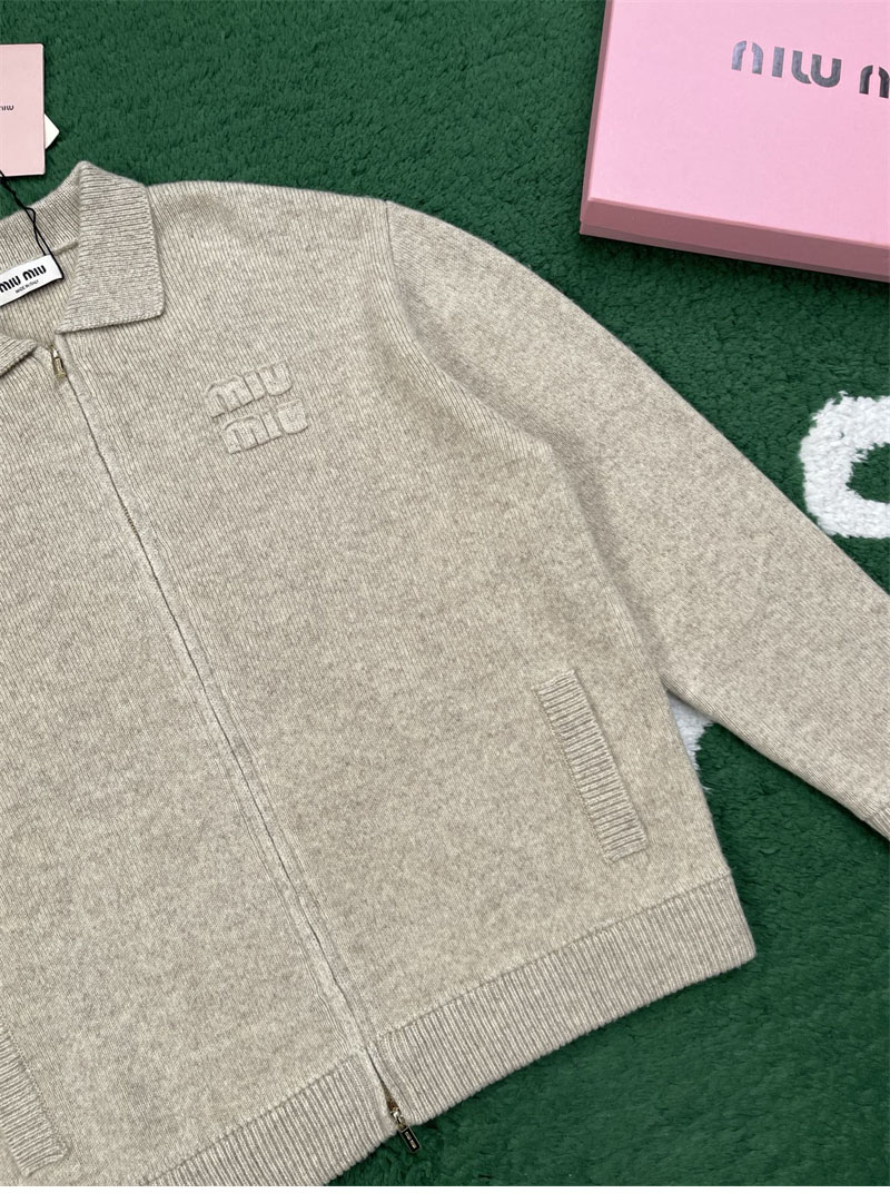 미우미우 미우미우 셰틀랜드 울 캐시미어 집업 가디건 레플리카 9번 이미지 - 의류 | 세미샵 레플리카 사이트