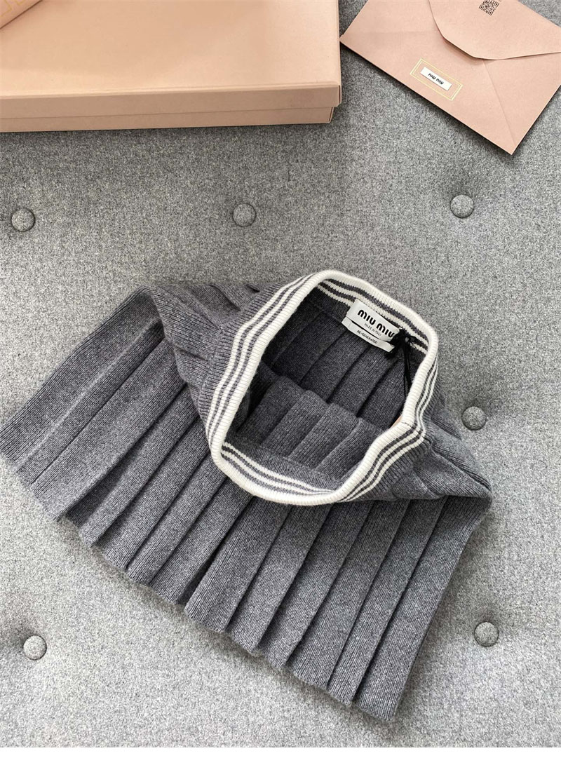 Miu Miu 미우미우 울 캐시미어 플리츠 미니 스커트 레플리카 13번 이미지 - 의류 | 세미샵 레플리카 사이트