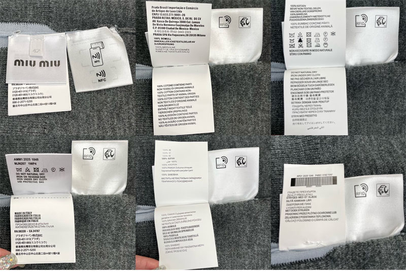 Miu Miu 미우미우 캐시미어 앤 울 폴로 니트 스웨터 레플리카 12번 이미지 - 의류 | 세미샵 레플리카 사이트