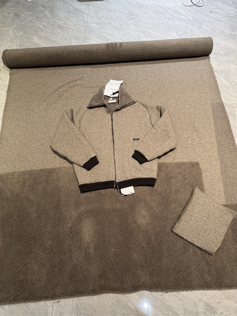 미우미우 미우미우 코튼 플리스 지퍼 블루종 자켓 레플리카 18번 이미지 - 의류 | 세미샵 레플리카 사이트