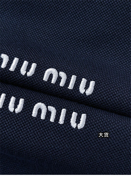 Miu Miu 미우미우 코튼 피케 폴로 셔츠 2컬러 레플리카 14번 이미지 - 의류 | 세미샵 레플리카 사이트