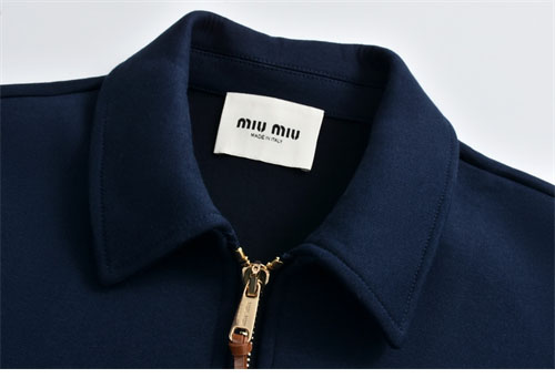 Miu Miu 미우미우 파나마 코튼 봄버 자켓 레플리카 8번 이미지 - 의류 | 세미샵 레플리카 사이트