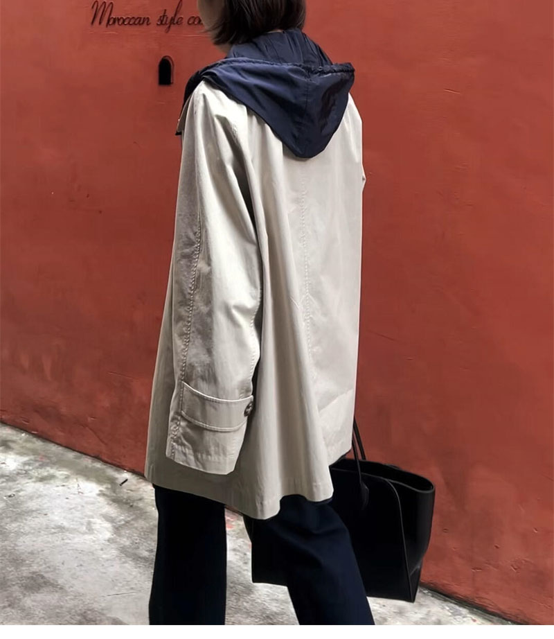 Miu Miu 미우미우 파나마 코튼 테크니컬 퐁제 블루종 자켓 레플리카 5번 이미지 - 의류 | 세미샵 레플리카 사이트