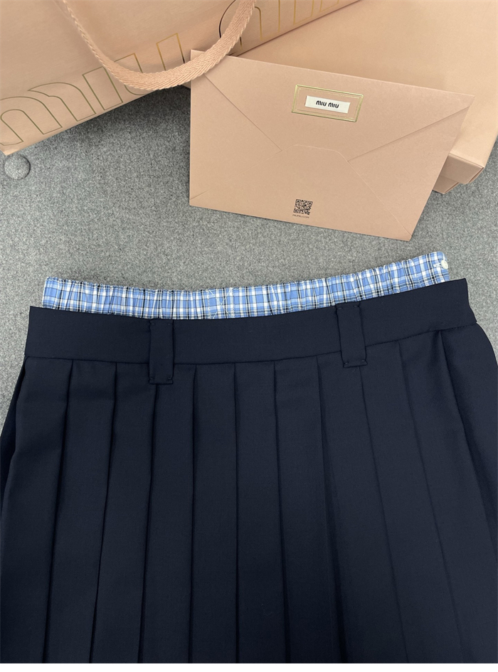 Miu Miu 미우미우 플리츠 바타비아 미니스커트 레플리카 11번 이미지 - 의류 | 세미샵 레플리카 사이트