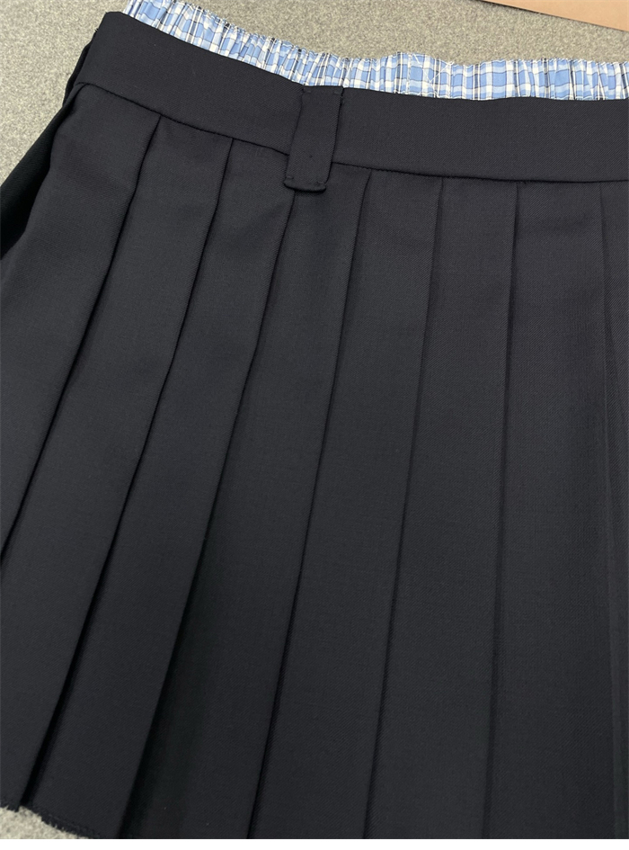 Miu Miu 미우미우 플리츠 바타비아 미니스커트 레플리카 12번 이미지 - 의류 | 세미샵 레플리카 사이트