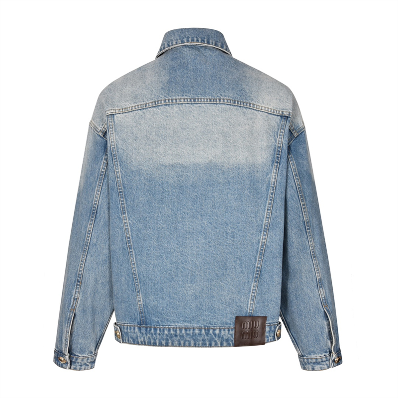 Miu Miu 미우미우 23FW 데님 블루종 자켓 레플리카 6번 이미지 - 의류 | 세미샵 레플리카 사이트