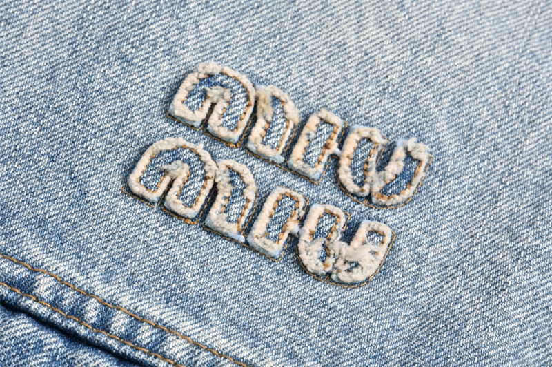 Miu Miu 미우미우 23FW 데님 블루종 자켓 레플리카 8번 이미지 - 의류 | 세미샵 레플리카 사이트