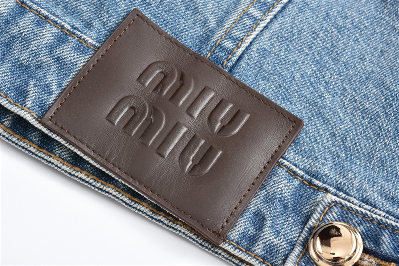 Miu Miu 미우미우 23FW 데님 블루종 자켓 레플리카 9번 이미지 - 의류 | 세미샵 레플리카 사이트
