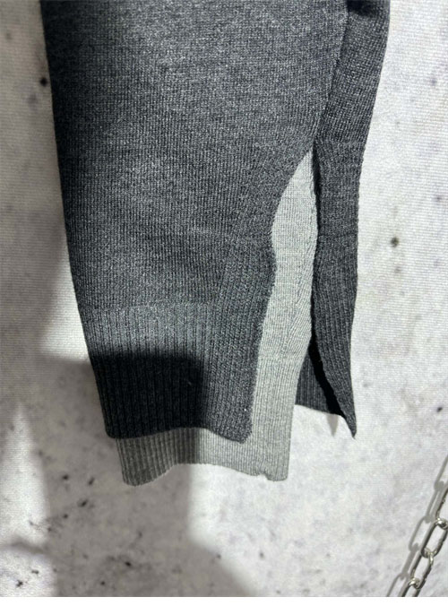 Miu Miu 미우미우 24ss 체스트 로고 실크 캐시미어 스웨터 가디건 레플리카 15번 이미지 - 의류 | 세미샵 레플리카 사이트