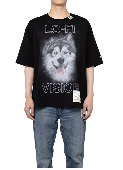 Mihara Yasuhiro 미하라 야스히로 24FW 패치로고 그래픽 프린트 반팔 티셔츠 레플리카 12번 이미지 - 의류 | 세미샵 레플리카 사이트