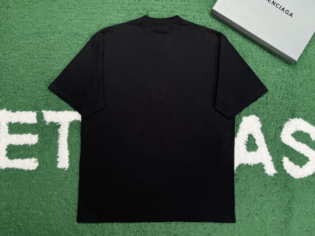 Balenciaga 발렌시아가 남자 TO MY LOVE 핏 블랙 미디엄 티셔츠 레플리카 3번 이미지 - 의류 | 세미샵 레플리카 사이트