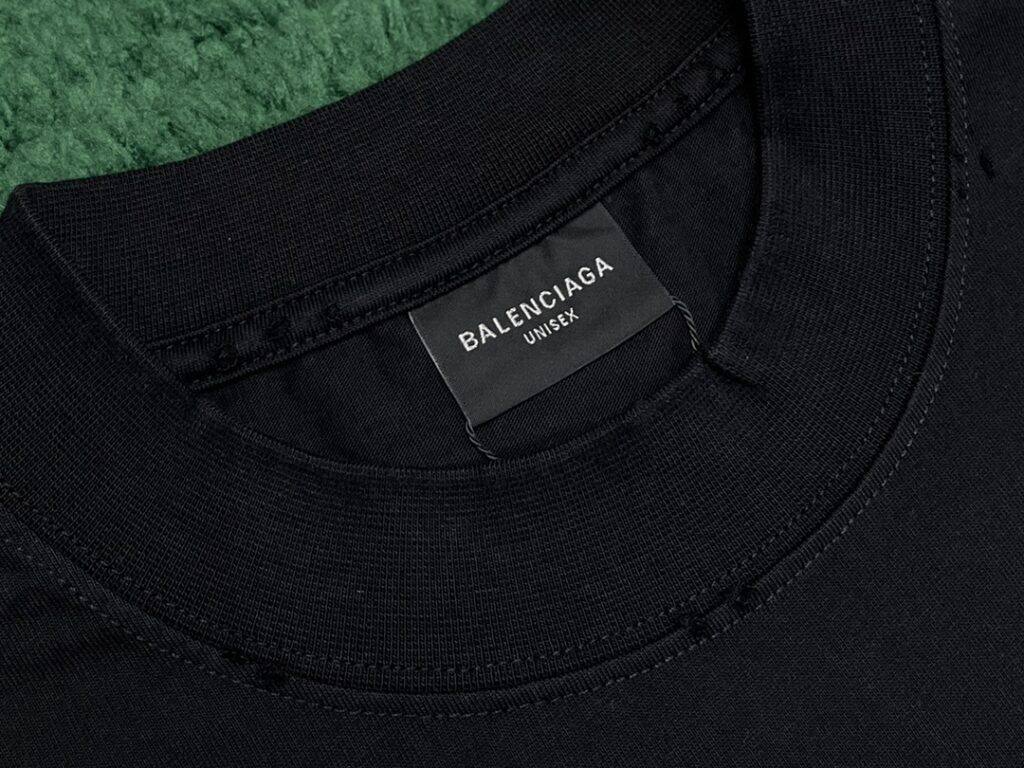 Balenciaga 발렌시아가 남자 TO MY LOVE 핏 블랙 미디엄 티셔츠 레플리카 5번 이미지 - 의류 | 세미샵 레플리카 사이트