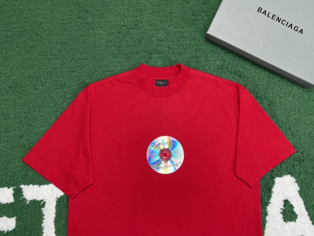 Balenciaga 발렌시아가 남자 TO MY LOVE 핏 블랙 미디엄 티셔츠 레플리카 11번 이미지 - 의류 | 세미샵 레플리카 사이트