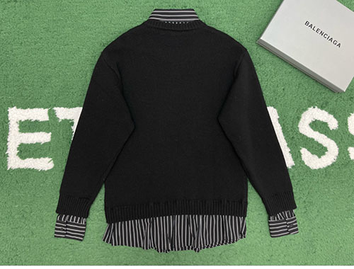 Balenciaga 발렌시아가 레이어드 셔츠 V 넥 스웨터 2컬러 레플리카 9번 이미지 - 의류 | 세미샵 레플리카 사이트