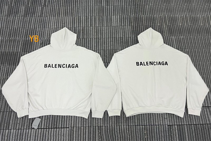 발렌시아가 발렌시아가 로고 코튼 후드 스웨트셔츠 레플리카 6번 이미지 - 의류 | 세미샵 레플리카 사이트