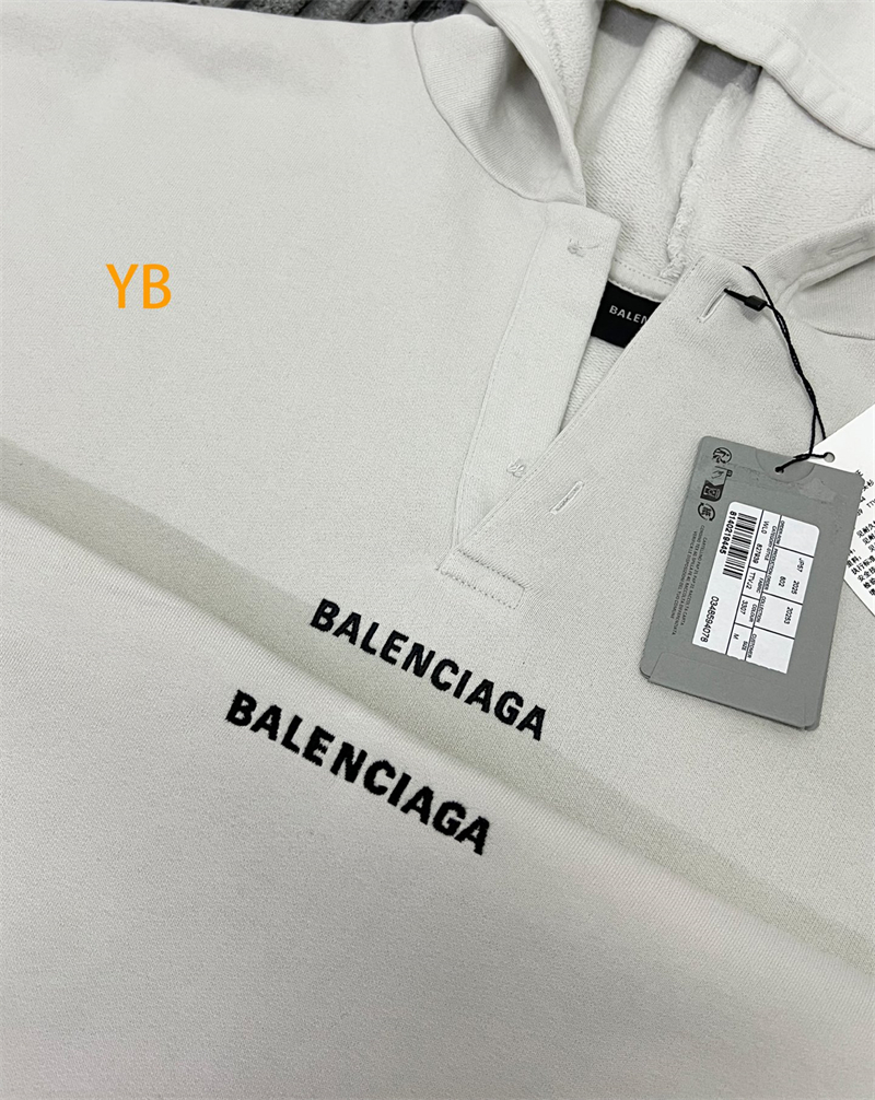 발렌시아가 발렌시아가 로고 코튼 후드 스웨트셔츠 레플리카 13번 이미지 - 의류 | 세미샵 레플리카 사이트