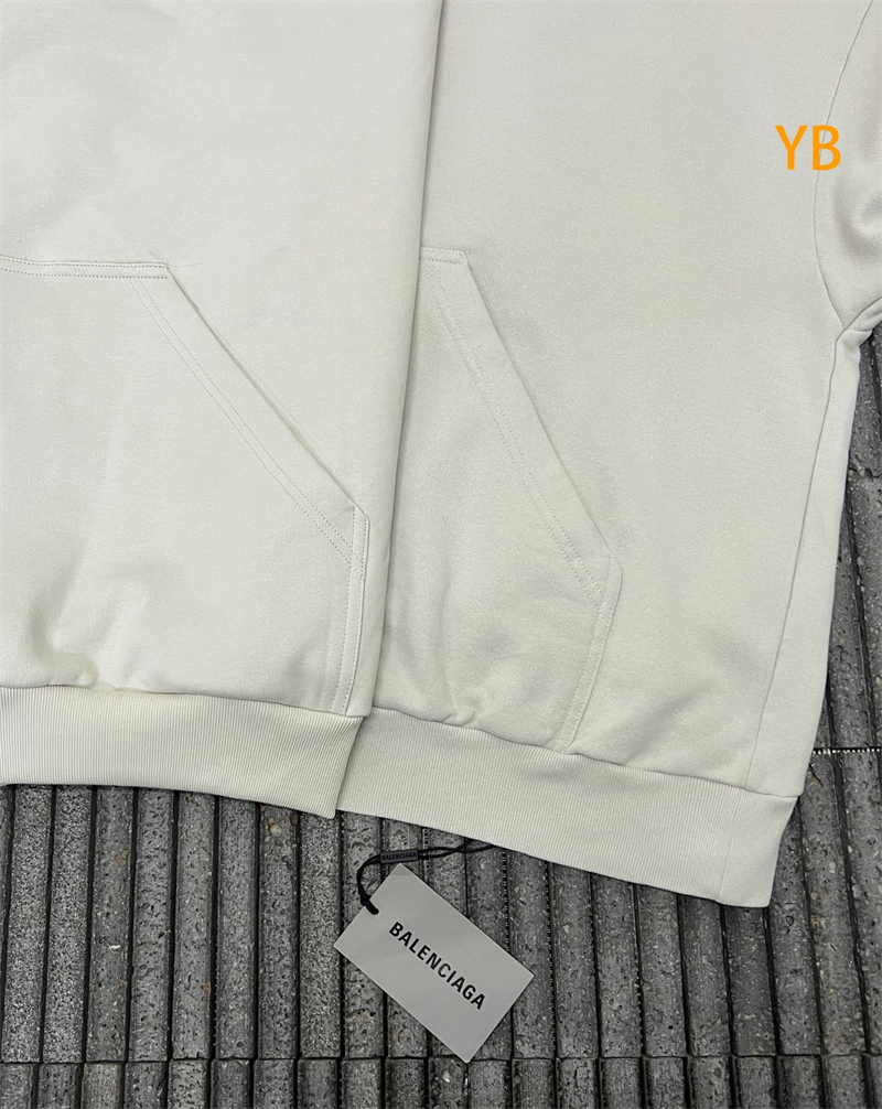 발렌시아가 발렌시아가 로고 코튼 후드 스웨트셔츠 레플리카 7번 이미지 - 의류 | 세미샵 레플리카 사이트
