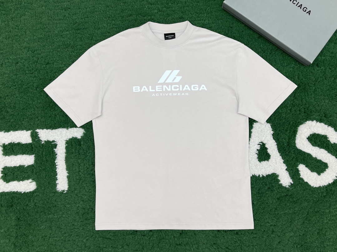 Balenciaga 발렌시아가 액티브웨어 빈티지 저지 미디엄핏 반팔 티셔츠 “2COLOR” 레플리카 13번 이미지 - 의류 | 세미샵 레플리카 사이트