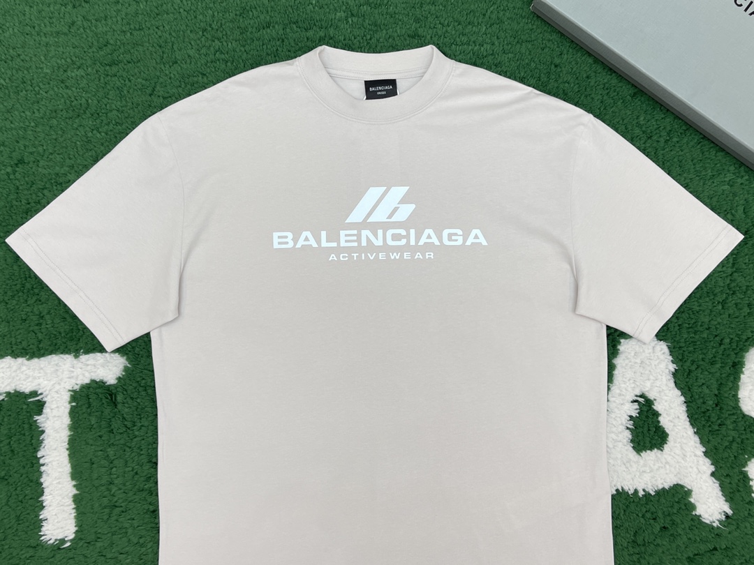 Balenciaga 발렌시아가 액티브웨어 빈티지 저지 미디엄핏 반팔 티셔츠 “2COLOR” 레플리카 15번 이미지 - 의류 | 세미샵 레플리카 사이트