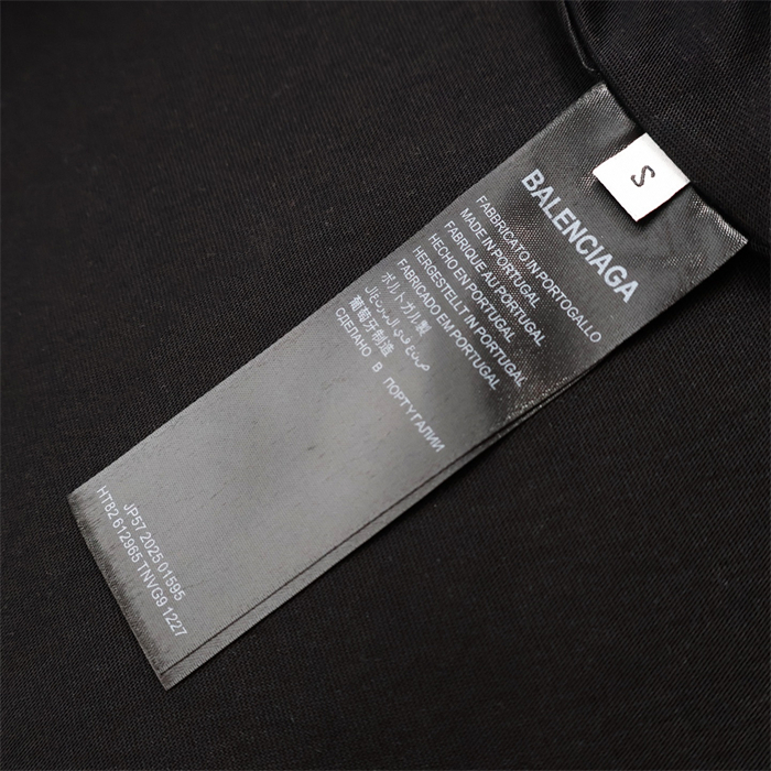 Balenciaga 발렌시아가 웨이브로고 폴리티컬 캠페인 인사이드 아웃 반팔 티셔츠 레플리카 14번 이미지 - 의류 | 세미샵 레플리카 사이트