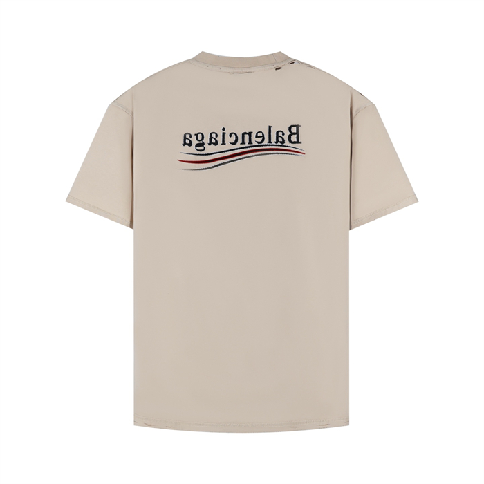 Balenciaga 발렌시아가 웨이브로고 폴리티컬 캠페인 인사이드 아웃 반팔 티셔츠 레플리카 16번 이미지 - 의류 | 세미샵 레플리카 사이트